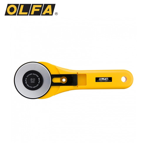 OLFA 올파 커터 칼 로터리 원형커터 RTY-3G 리필 칼심 RB60-1 공예 재단