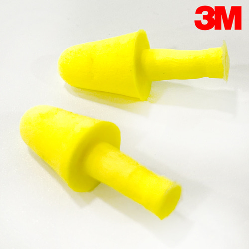 3M 플렉서블 핏 소음방지 귀마개 30dB 노랑색 공부 수면 재사용 수영장 물세척