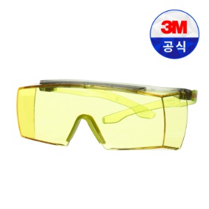 3M 보안경 SF3703SGAF 노랑 고글 OTG 눈 보호 스카치가드 김서림방지 자외선차단 안경위착용